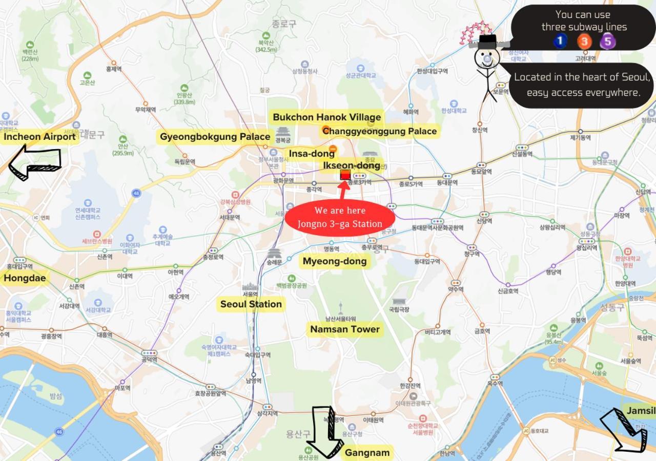 Zen Seoul Stay מראה חיצוני תמונה